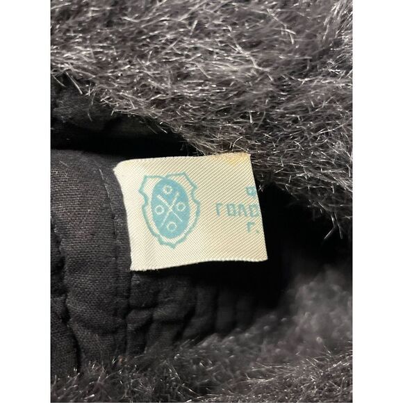 Vintage Adult Fur Bomber Russian Winter Hat Dark Gray - Picture 8 of 9